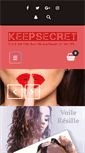Mobile Screenshot of keepsecret.com